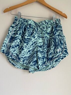 Nike Dri-FIT Icon Clash Tempo short Mint Foam/White wave print size medium